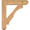 Ekena Millwork Balboa Craftsman Smooth Bracket w/ Offset Brace, Western Red Cedar, 7 1/2"W x 32"D x 36"H BKT0806X32X36BOA04SWR - alternate 2